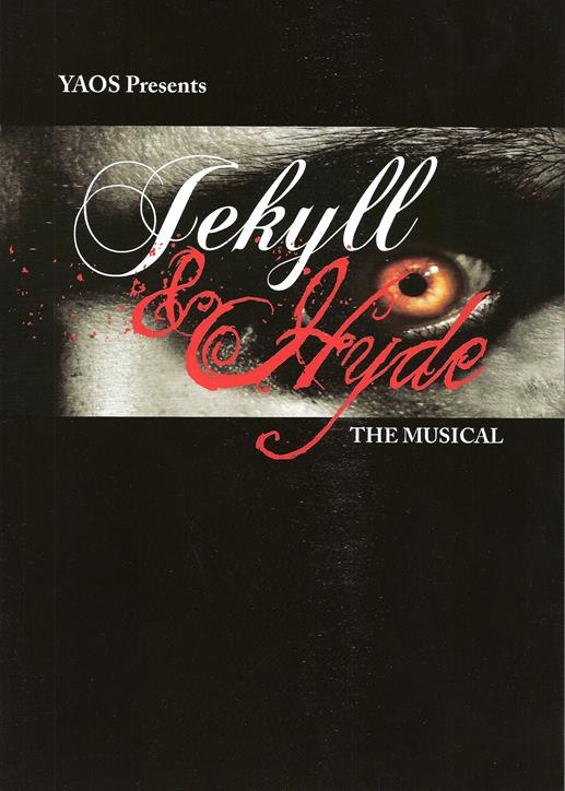 Programme Cover for Jekyll & Hyde 2014 Front Cover